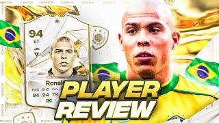 94 ICON RONALDO SBC PLAYER REVIEW  FC 24 ULTIMATE TEAM