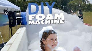 DIY Foam Machine IT WORKS AWESOME