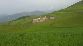 Driving down after visiting Babaks Castle in Iran