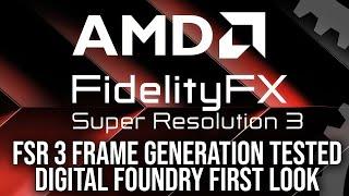 AMD FSR3 Hands-On Promising Image Quality But There Are Problems - DF First Look