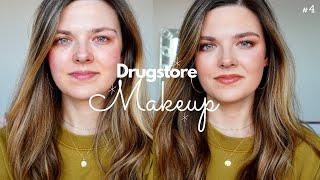 Full Face Of ALL DRUGSTORE MAKEUP Sip & Makeup #4 