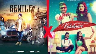 Bentley X Kalakaari  Ambasra  Harman Cheema  Punjabi Video Mashup  Punjabi Party Songs