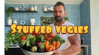 HOW TO MAKE STUFFED VEGETABLES - GEMISTA  @therealgreekchef