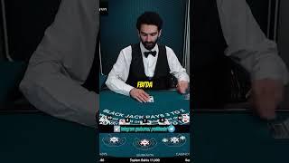  YAKIŞIKLI KURPİYER   #blackjack #momoreis #shorts