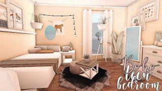 BLOXBURG Boho Bedroom - speedbuild 9k 