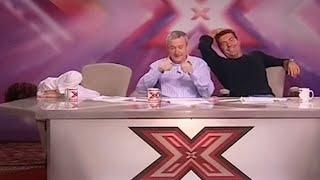 Simon Sharon & Louis couldnt help but laugh   watch till the end