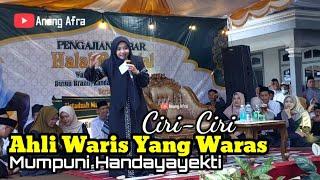 Pengajian Mumpuni Handayani Ahli Waris Yang Waras Terbaru Live Branti Kandangan Temanggung