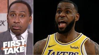 Stephen A. won’t entertain LeBron-Michael Jordan comparisons  First Take