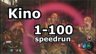 Kino Remastered Round 1-100 SpeedRun no mega gobblegums