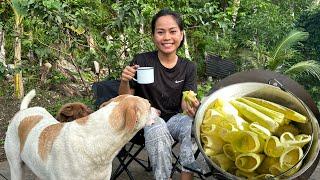 Mais Pintos- Binaki  Corn snack recipe in the Countryside Bohol Philippines Bisaya Ms Cynthia