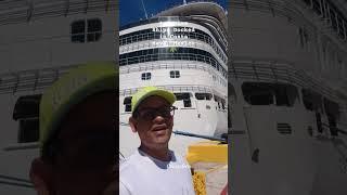 Icon of the Seas Docked together with 3 other ships in Costa Maya Mexico #iconoftheseas #shorts