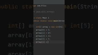 24 Массивы #java #shorts #программирование #урокипрограммирования #javaуроки