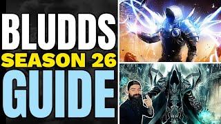 D3 SEASON 26 GUIDE  ECHOING NIGHTMARE LEVELING SKILLS WEAPON UPGRADE BLOODSHARDS DIABLO BUILDS