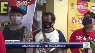 Polisi Bekuk Bandar Judi Bola di Semarang
