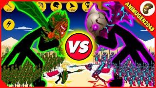 HERO GRIFFON LEAF vs VAMPIRIC MEGA BOSS  Stick War Legacy Mod VIP  Animugen2048