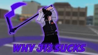 Why J13 sucks  Weapon Review  Ro-Ghoul ALPHA  ROBLOX