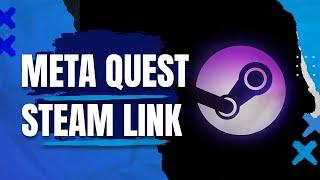 PCVR mit Meta Quest wird unfassbar einfach Die offizielle STEAM LINK Software ist da