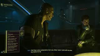 Cyberpunk 2077 Phantom Liberty - Firestarter Talk To Kurt Hansen Undercover as Aurore Cassel PS5