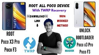 Root Poco X3 Pro  How to Root Poco X3 Pro With TWRP  Unlock Bootloader X3 Pro Vayu Bhima  Poco F3