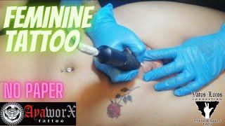 FEMININE TATTOO - NO PAPER part-1