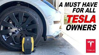 A Must Have for any Tesla Model 3 and Model Y Owner   VacLife Portable Tire Air Compressor