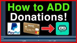 STREAMLABS OBS HOW TO ADD SET UP DONATION BUTTON EASY