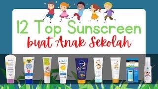 12 Top Sunscreen Sunblock Terbaik buat Anak sekolah SD yang Aman Lindungi Kulit si Kecil