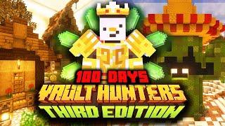 I Survived 100 Days as the ULTIMATE VAULT HUNTER in MODDED Minecraft