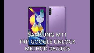 Samsung M11 M115 The Latest 2023 Remove FRP Lock Google bypass Unlock TUTORIAL 062023 HydraTool