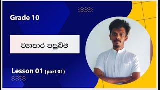 grade 10 commerce lesson 1 PART 1 ව්‍යාපාර පසුබිම