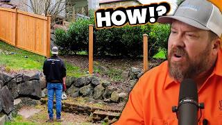 This Video Made Me Change My Mind About Pre-made Fence Panels...