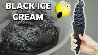 Black ICE CREAM - How to  DIY