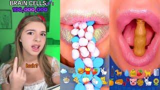  Text To Speech  ASMR eating Storytime  Best Compilation Of @Brianna Mizura #16.4.1