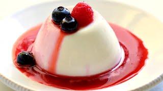 Silky smooth Panna cotta Recipe  How to make Panna cotta  Panna cotta  Easy Panna cotta recipe 