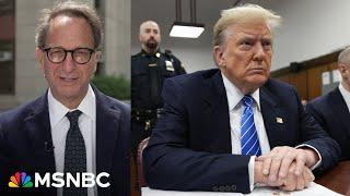 Andrew Weissman attends Trump trial I dont usually see the defendant asleep