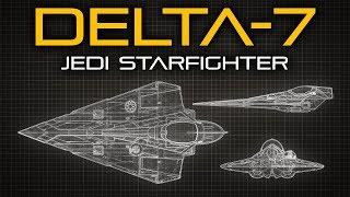 Star Wars Delta-7 Jedi Starfighter - Ship Breakdown