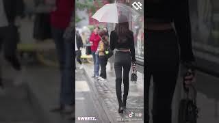 Модные люди на улицах Китая 2021 лучше видиео TikTok 2021 красивая девушка Китая 2021