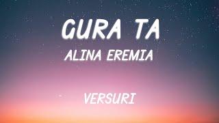 Alina Eremia - Gura ta  Lyric Video