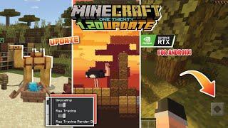 MINECRAFT 1.20 RAY TRACING BISA DI ANDROID CARA AKTIFKAN RTX DI MCPE ANDROID TERBARU 2023