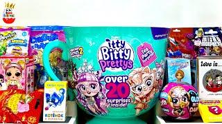 SURPRISE MIX HUGE CUP OF Itty Bitty Pretty scary Love Is... PUPPY Play time Surprise unboxing