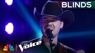 Tate Renner Performs Hurricane and Electrifies the Stage  The Voice Blind Auditions  NBC