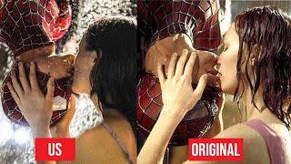We Recreated The Spider-Man Upside Down Kiss