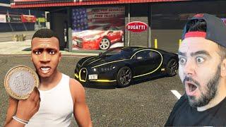 1 TL YE GIZLI BUGATTI ALDIM DÜNYANIN EN HIZLI ARABASI ÇIKTI - GTA 5 MODS