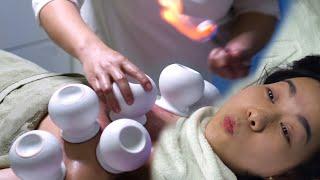 ASMR Fire Cupping & Gua Sha Massage