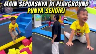 MAIN SEPUASNYA CUMA BERDUA DI PLAYGROUND INDOOR PUNYA KIANO KENZO