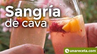 Sangría de cava paso a paso