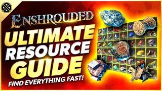 Enshrouded - Ultimate Resource Guide  Every Early Access Resource & Location