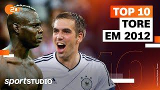 Top 10 Tore der EM 2012  Road to UEFA EURO 2024  sportstudio