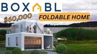 BOXABL Foldable Prefab Homes Factory Tour & Modular Home overview $60000 Instant House