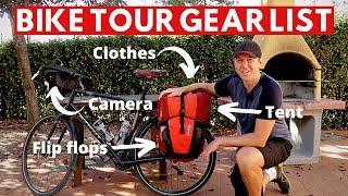 Bike Touring Gear List - What I Packed For A 10-Day Bike Tour In Tuscany Italy
